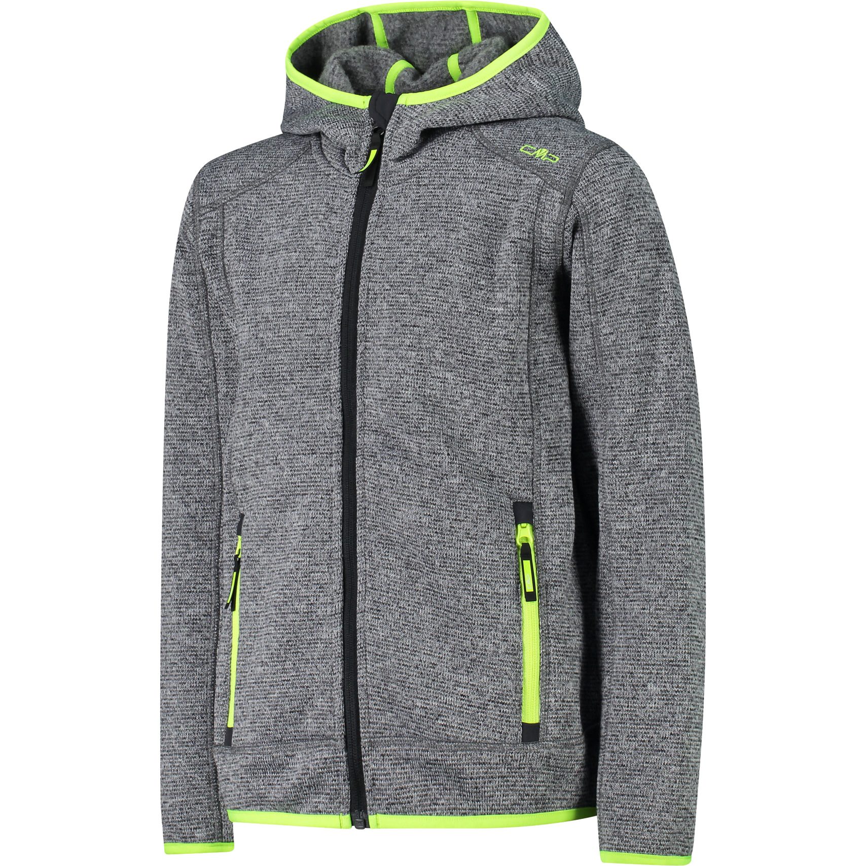 CMP Knit-Tech Fleecejacke Kinder titanio