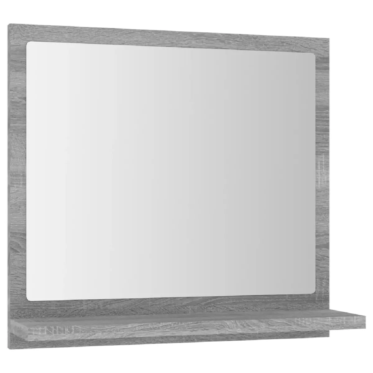 vidaXL Miroir de Bain - Sonoma gris