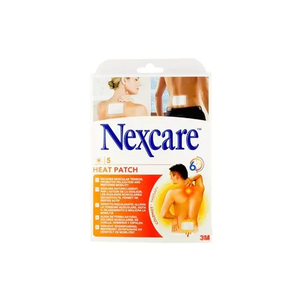 Adesivo térmico Nexcare 3M 9,5 x 13 cm, 5 unidades