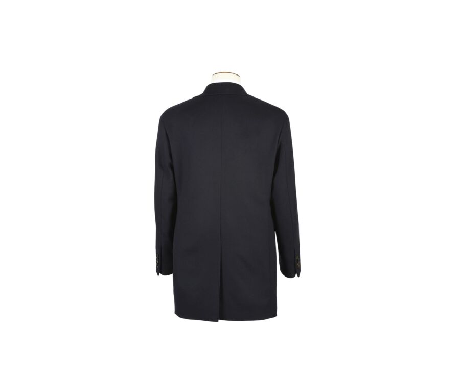 Manteau homme laine & cachemire hiver Bleu Marine - HONORÉ II