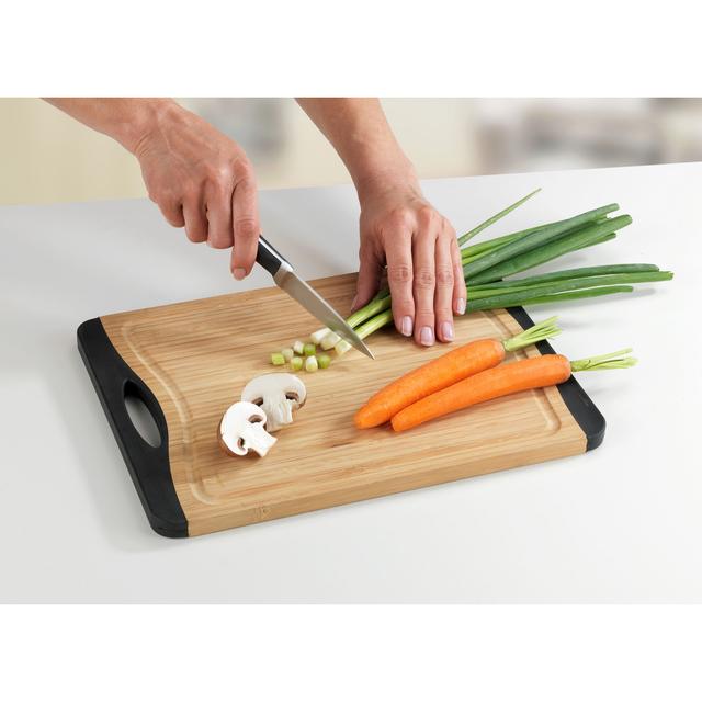 Schneidebrett Bambus Anti-Rutsch L, 39,5 x 28 cm