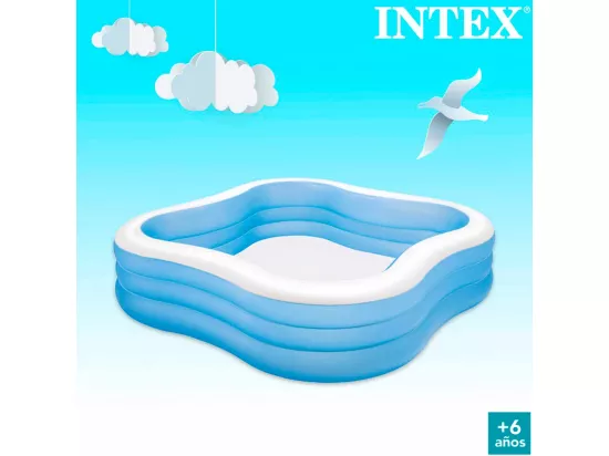 Piscine Gonflable Carrée 