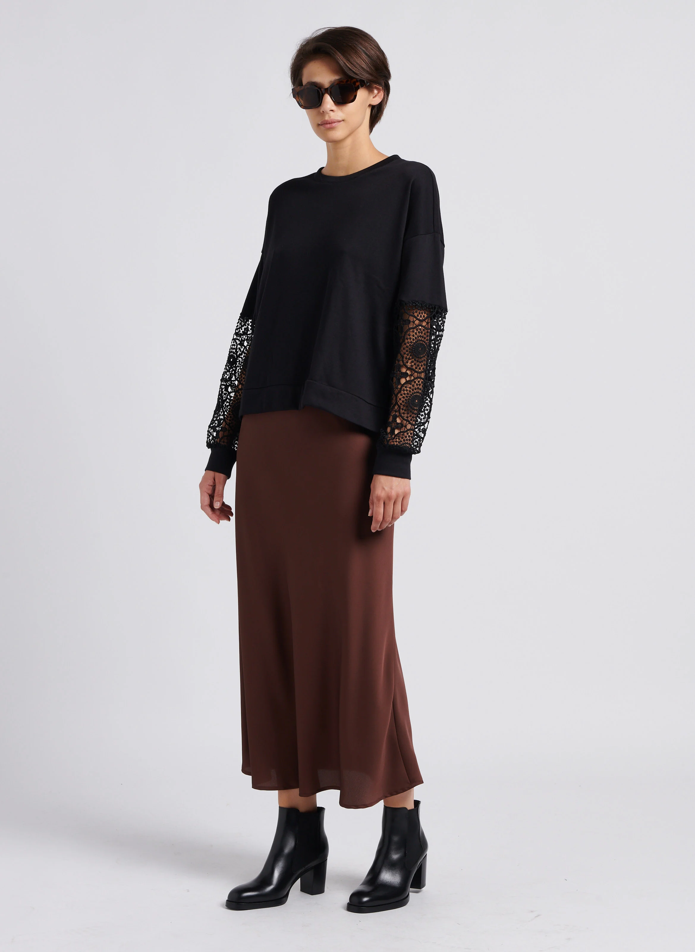 MONA 70 - Bottines en cuir | Noir