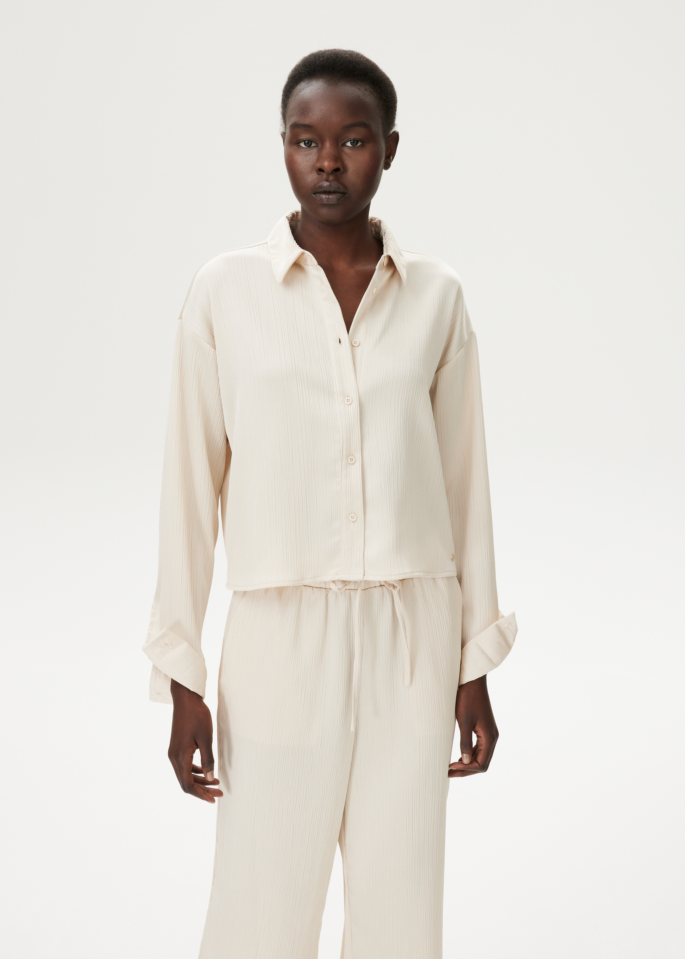 Satijnen blouse