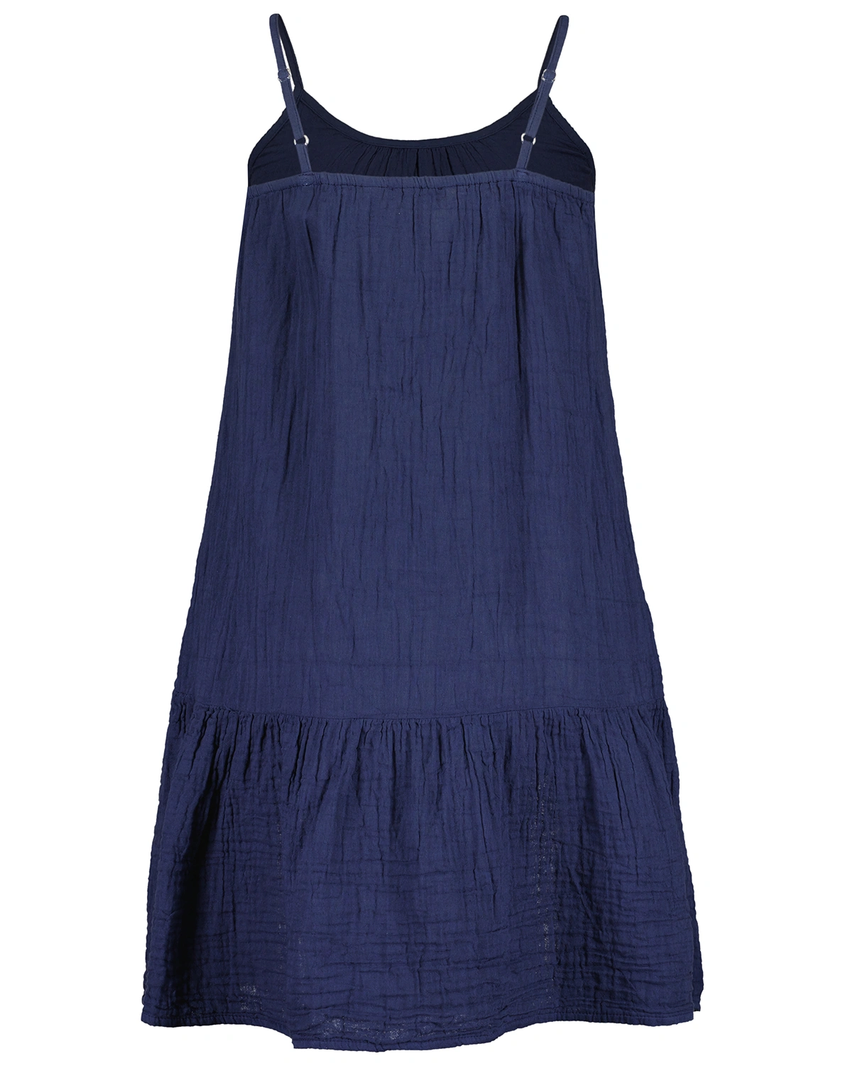 Trägerkleid VOLANT in blau