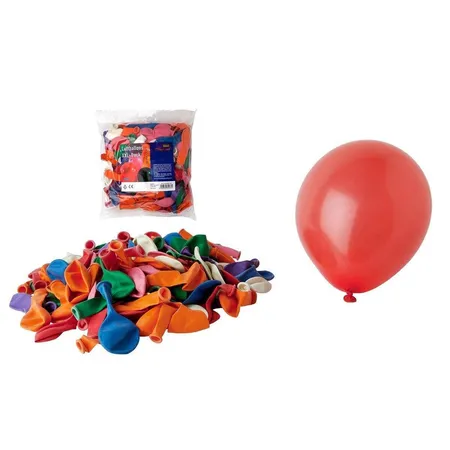 Idena XXL Pack Luftballons, 150 Stück in verschiedenen Farben