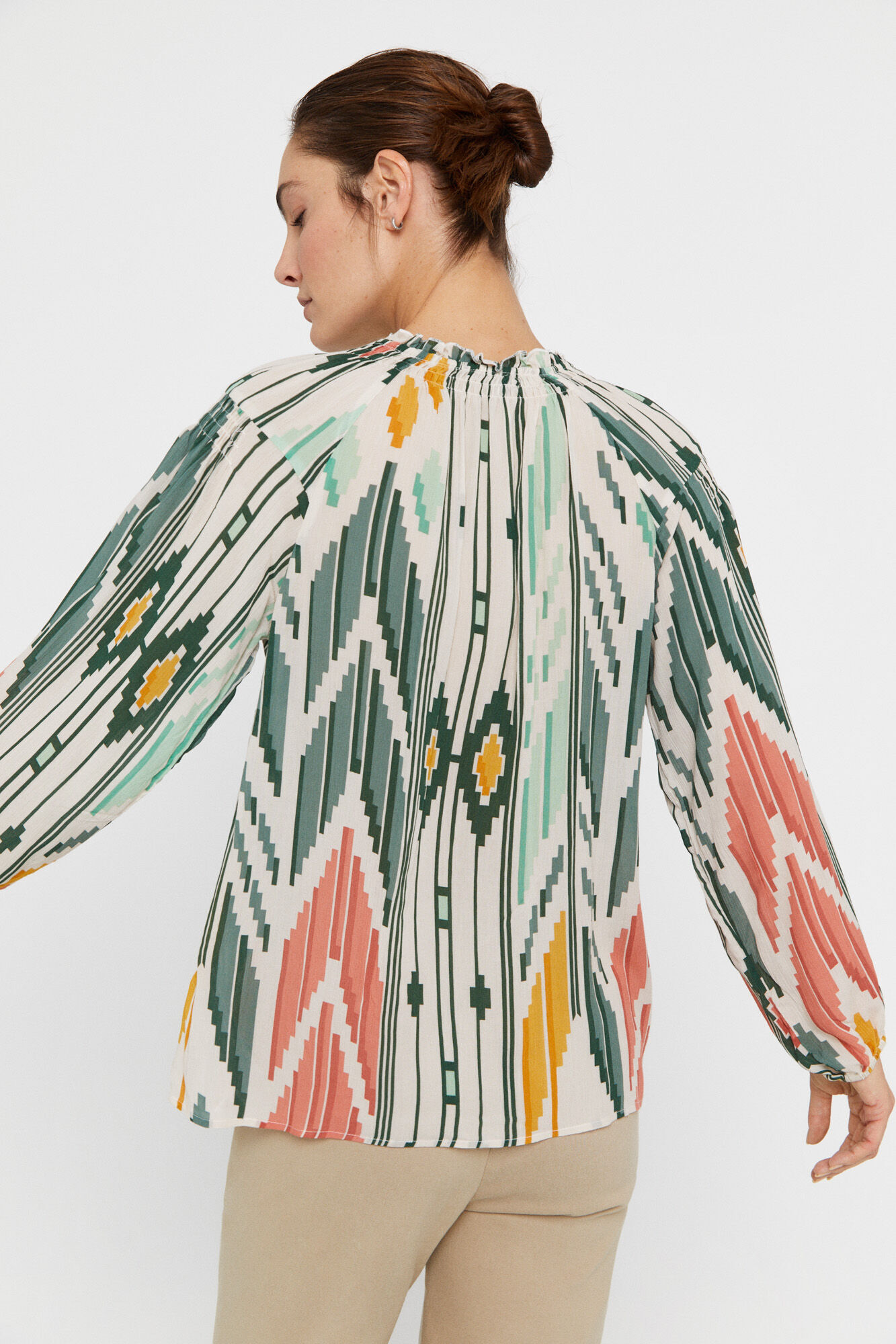 Camisa estampada - Multicolorida