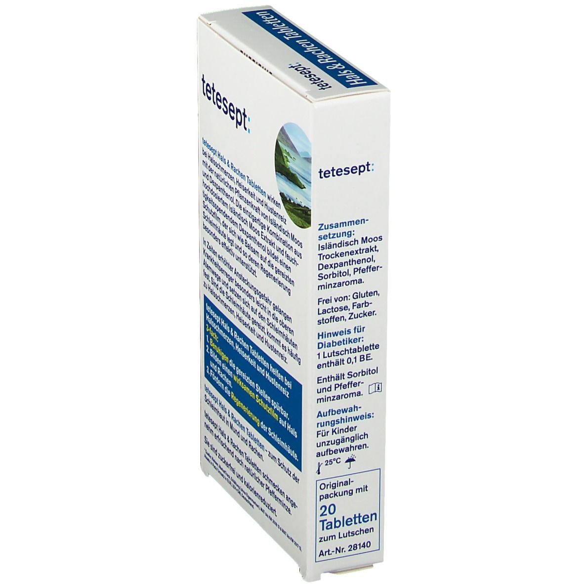 tetesept® Hals & Rachen Tabletten Zuckerfrei