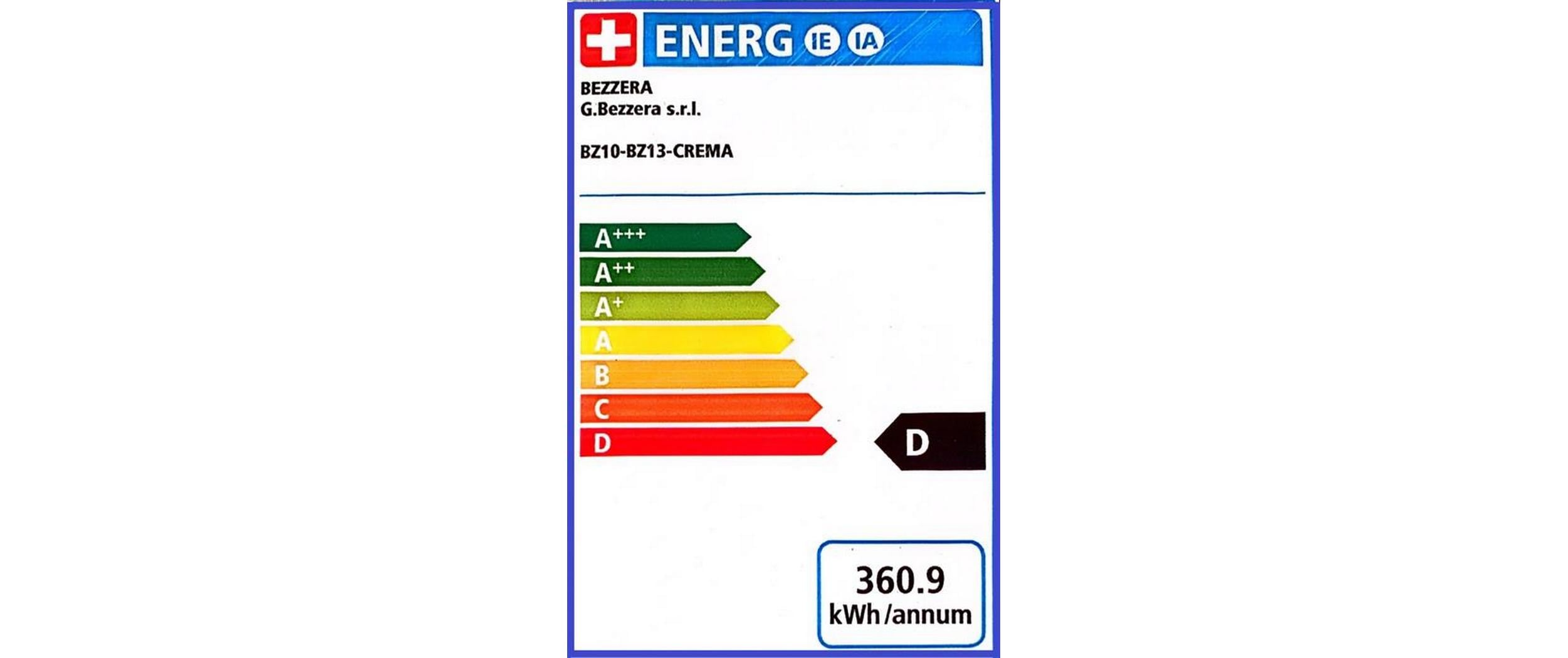 Siebträgermaschine Crema DE/PID Silber<br>Espressomaschine