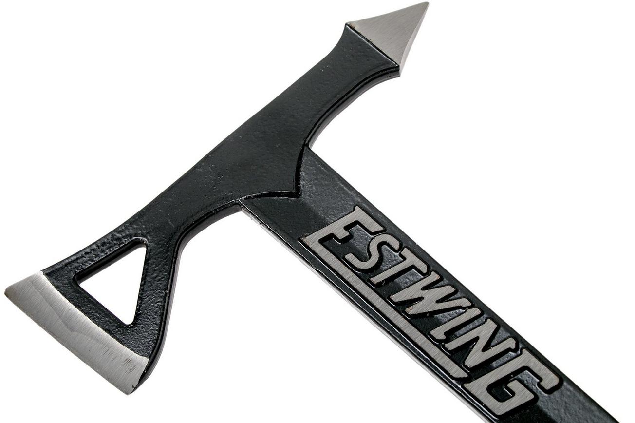 Estwing Black Eagle Leather Tomahawk bijl ETA zwart met nylon foedraal