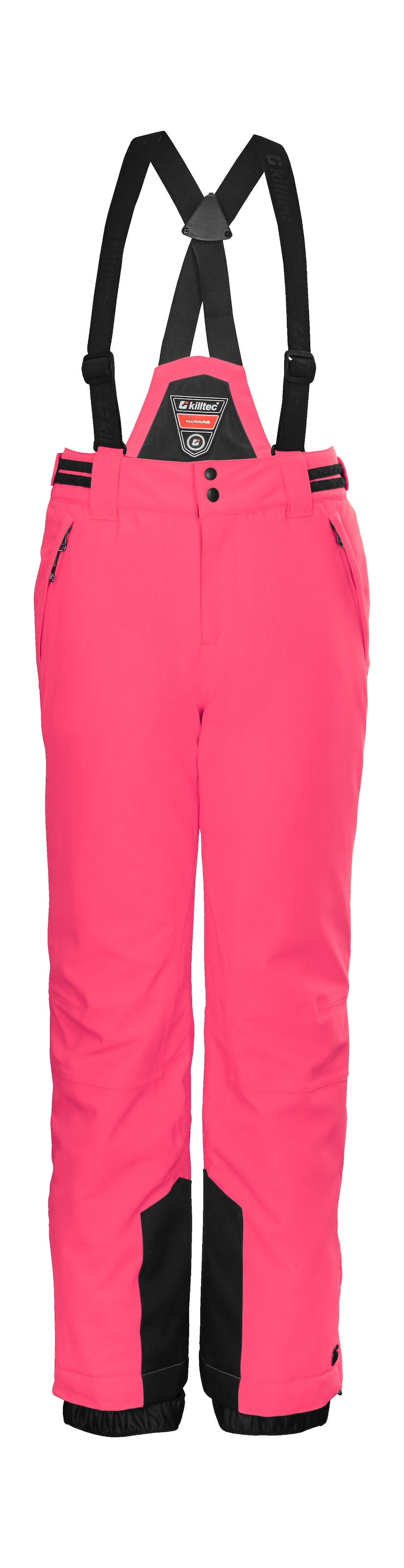Killtec Skihose »KSW 77 GRLS SKI PNTS«  wasserdicht, atmungsaktiv, abnehmbarer Latz, verst. Seitenriegel