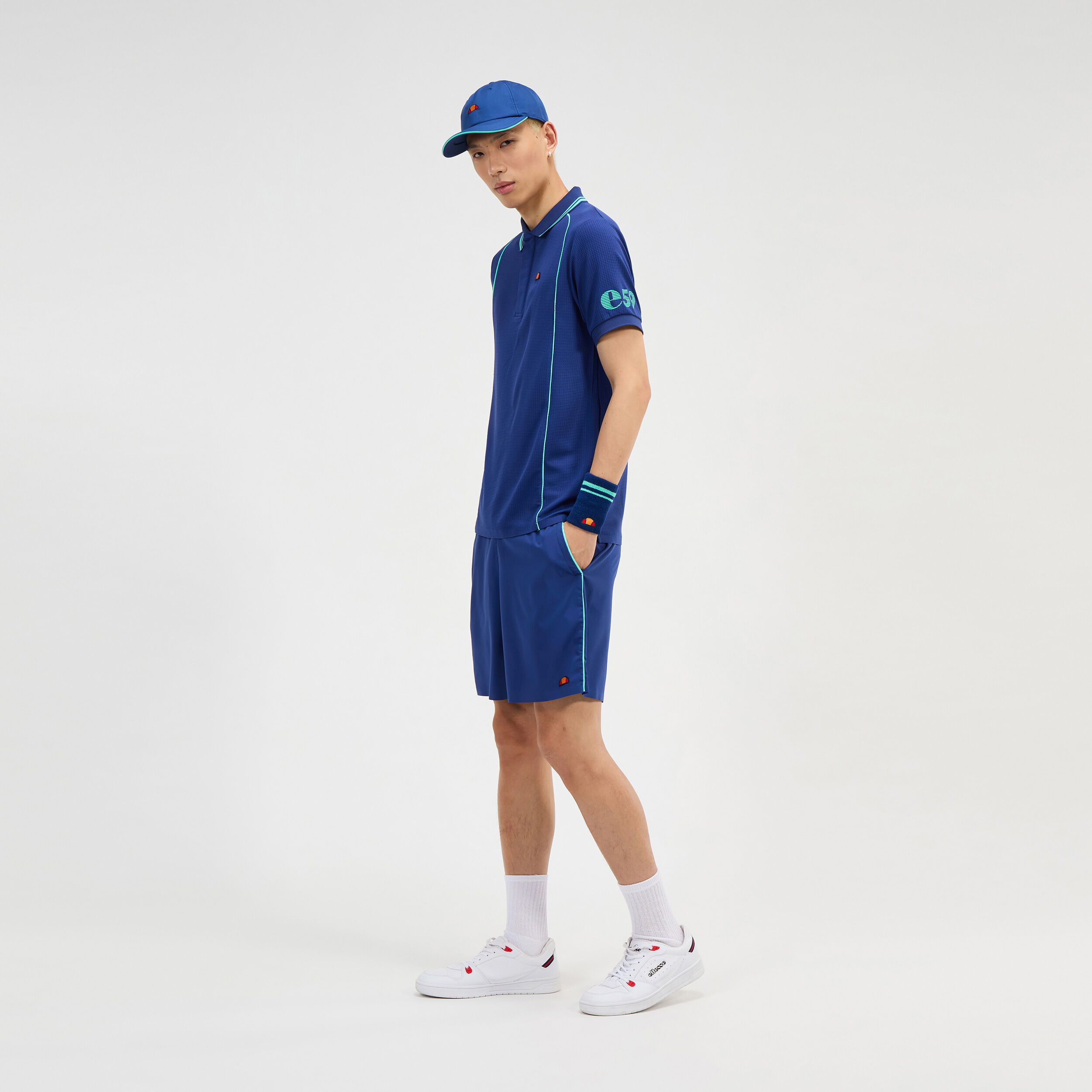 Ellesse Sedgam Shorts Hommes - Bleu Foncé