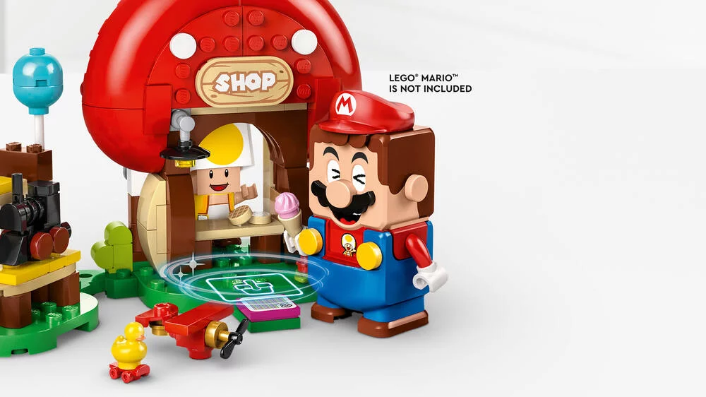 LEGO®SUPER MARIO™ 71429 - ENSEMBLE D’EXTENSION CAROTTIN ET LA BOUTIQUE TOAD