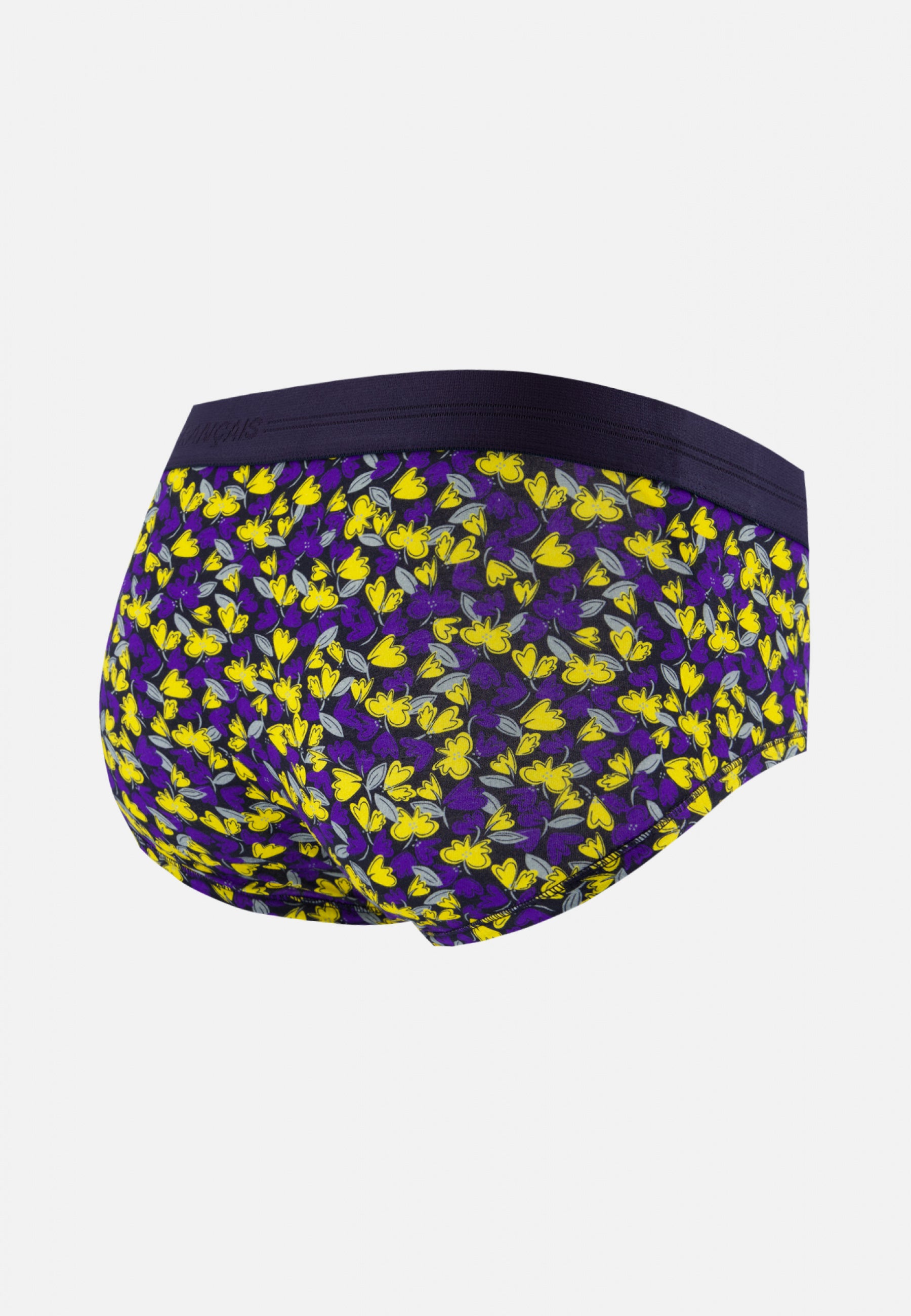 Slip en coton-Terrible Imprimé Poppy Velours Cire