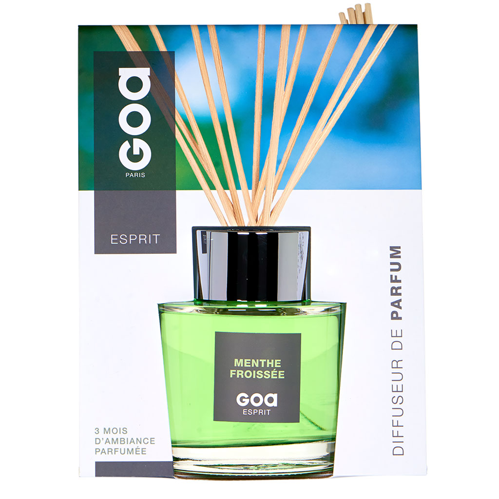 Diffuseur de parfum Esprit Menthe froissée 200ml - GOA