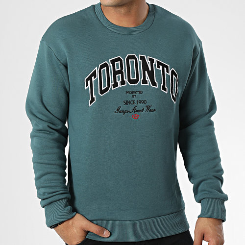 Sweat Crewneck 1123 Bleu Pétrole