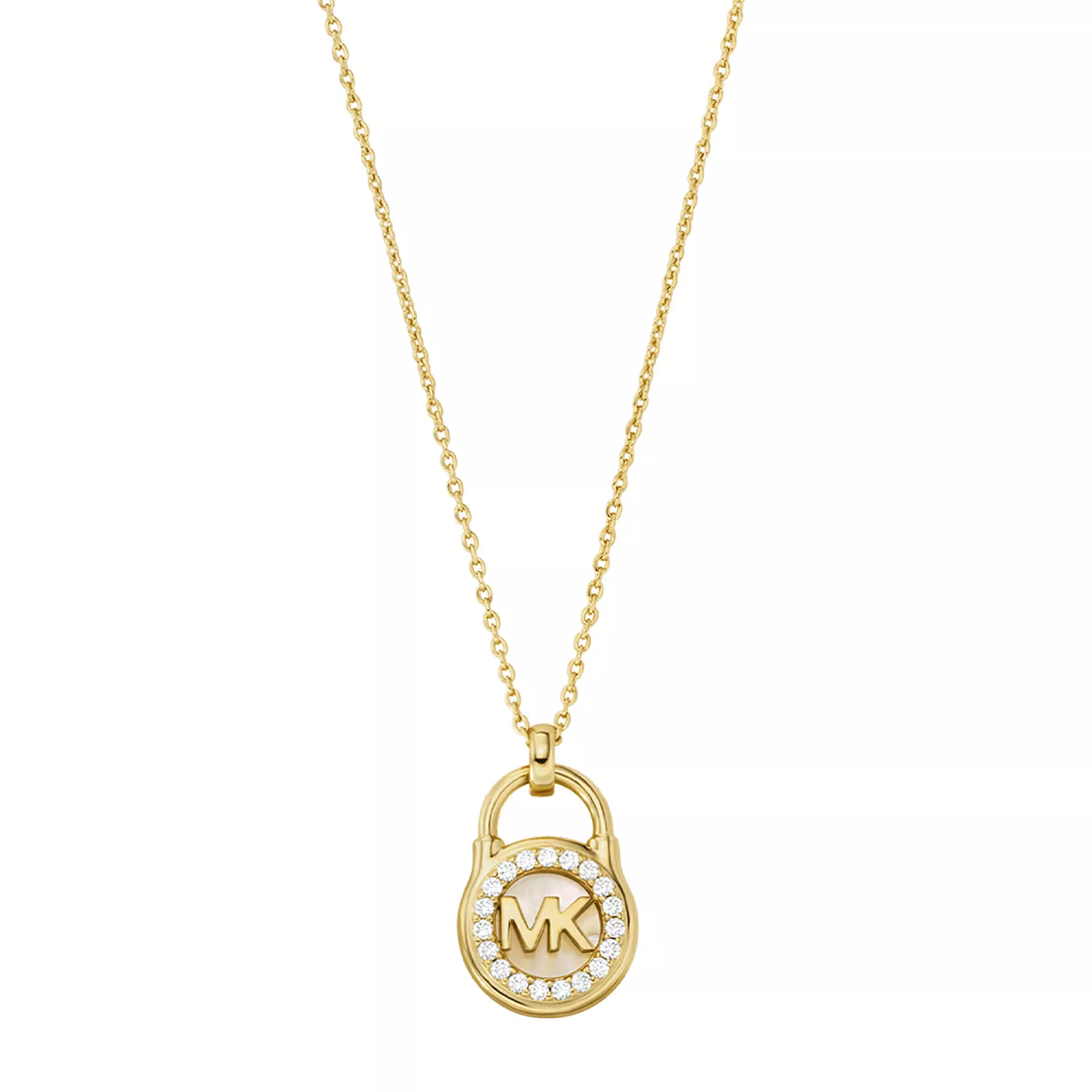 Michael Kors Premium Halskæde Forgyldt Sølv MKC1562AH710