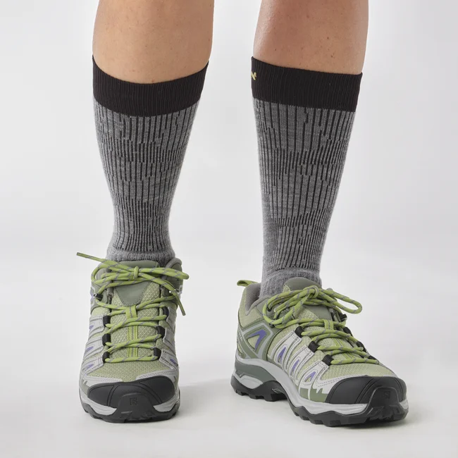 X ULTRA PIONEER  Hiking-Halbschuhe Damen OilGreen/CastorGray/AmparoBlue
