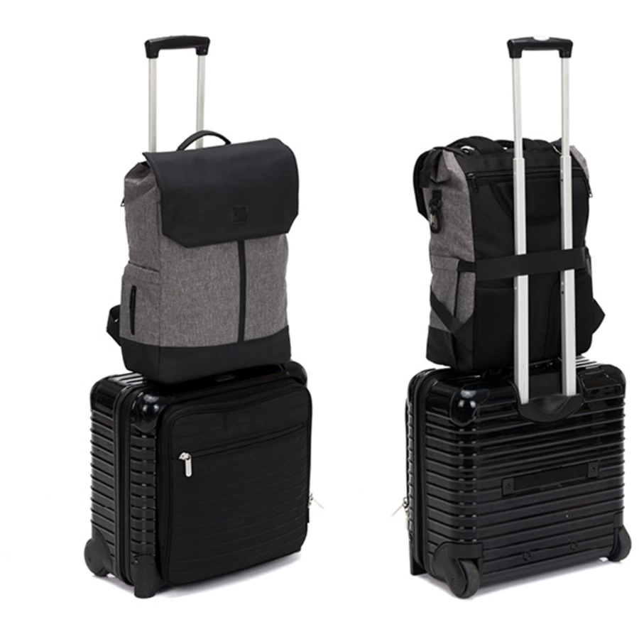 Fillikid Wickelrucksack Osaka grau melange
