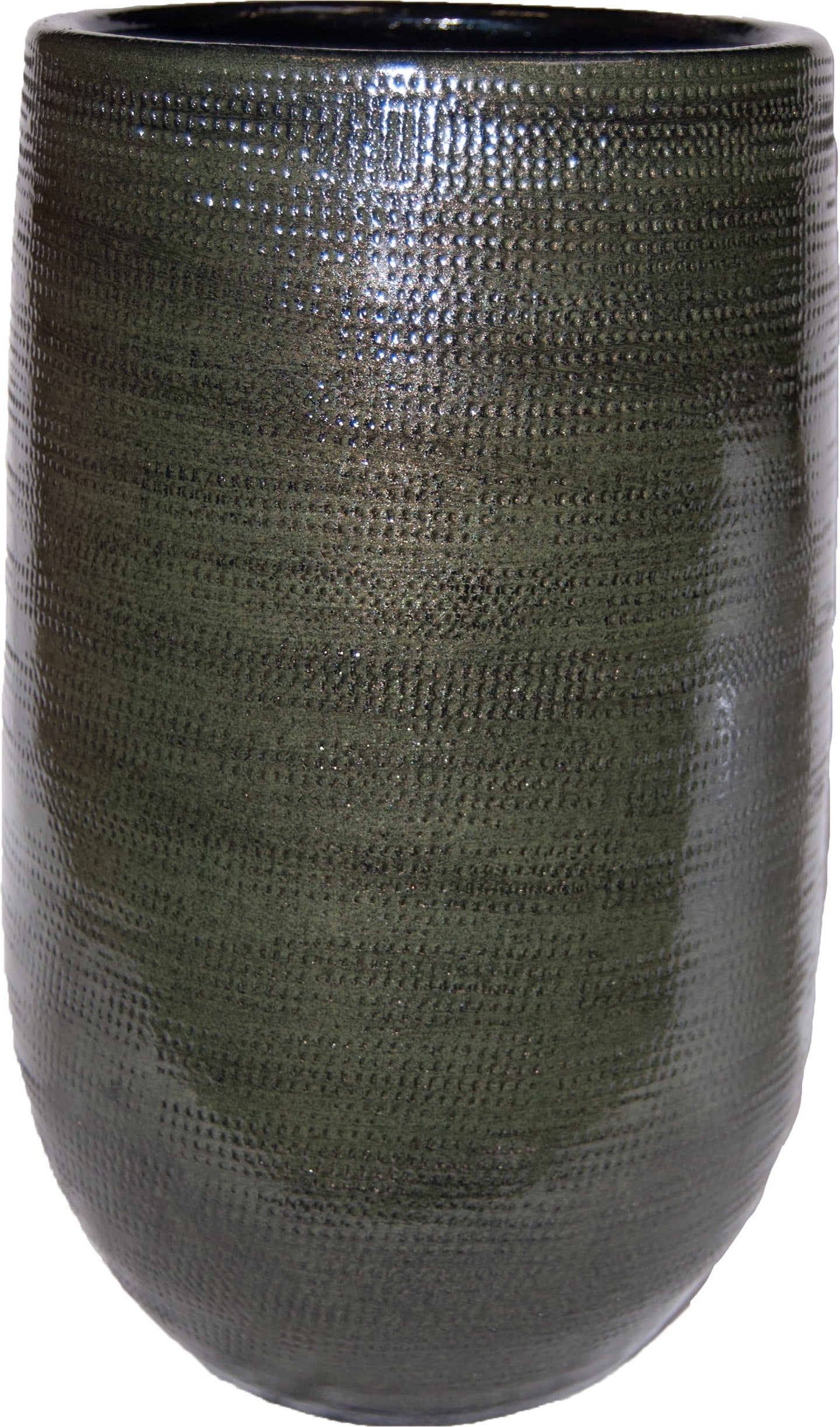 HS vaas Tokio groen D 22 H 40 cm