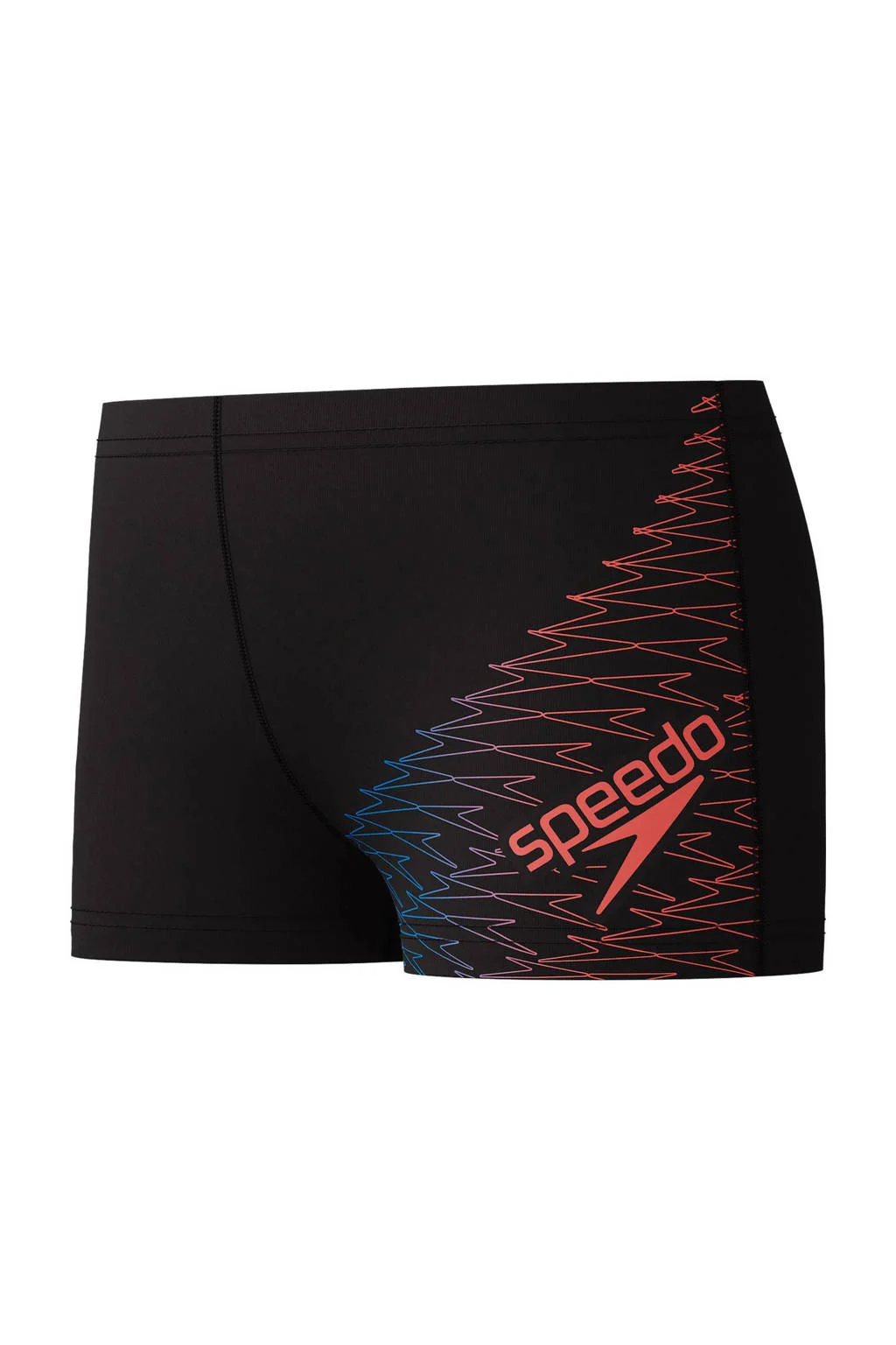 Speedo EnduraFlex zwemboxer Medley zwart/rood