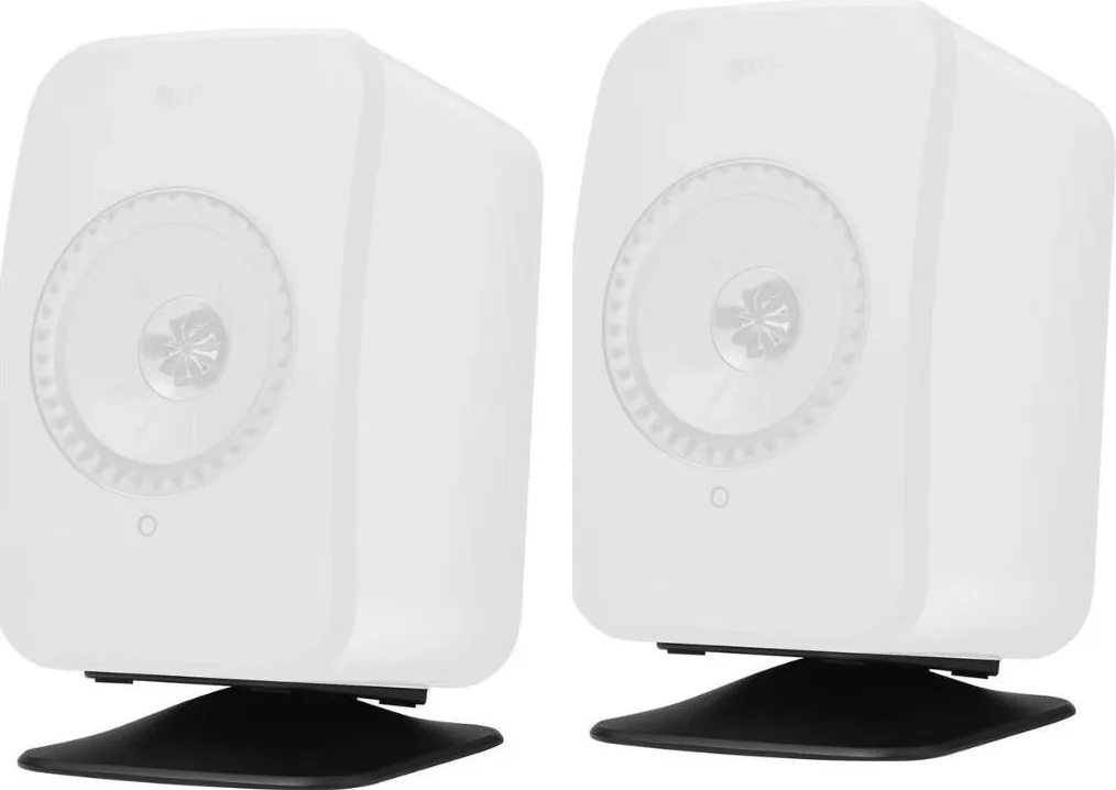 KEF P1 Noir (la paire) Pieds pour enceintes