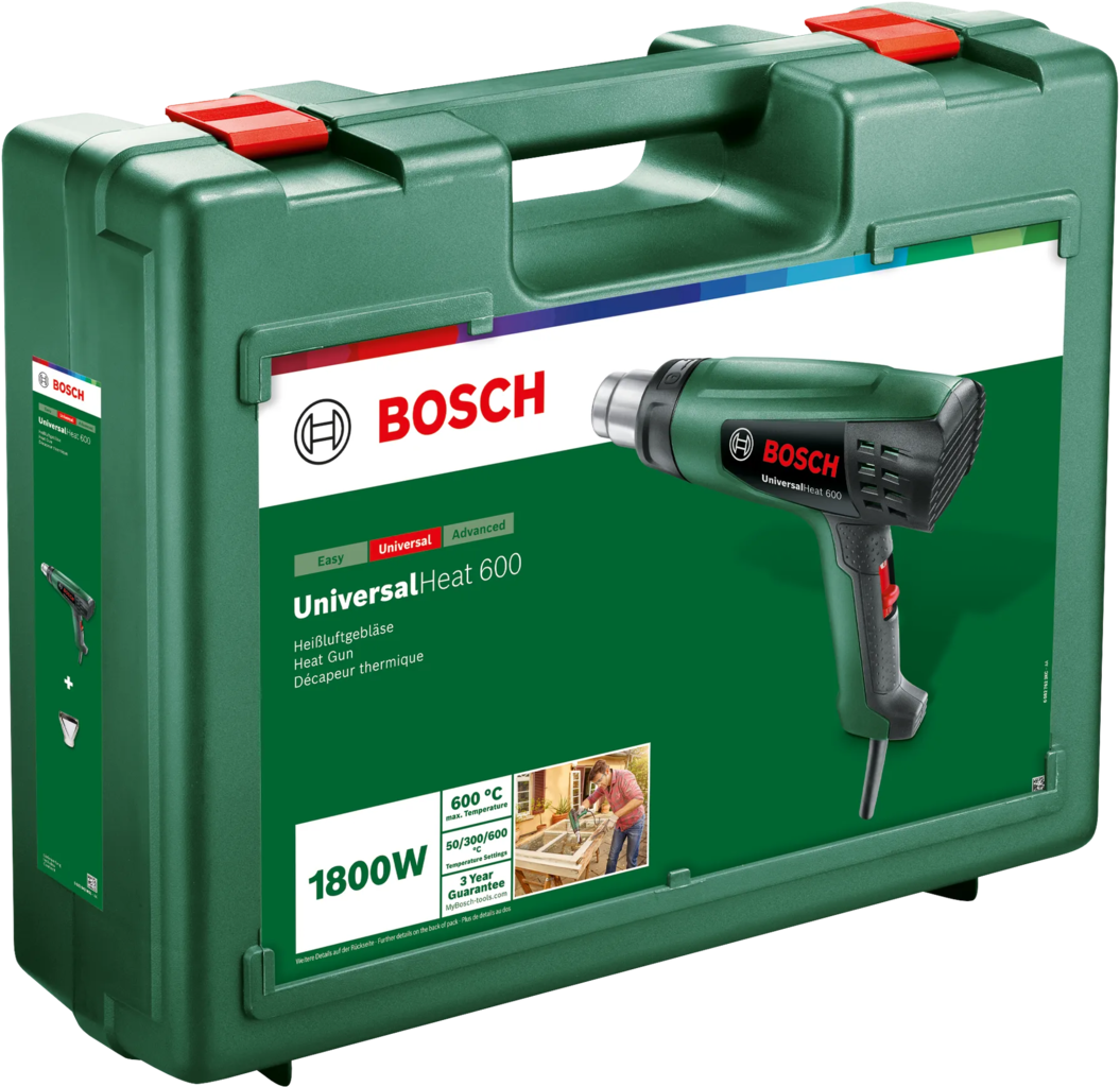 Bosch Home & Garden  UniversalHeat 600    Heißluftgebläse mit vielseitigen Einsatzmöglichkeiten