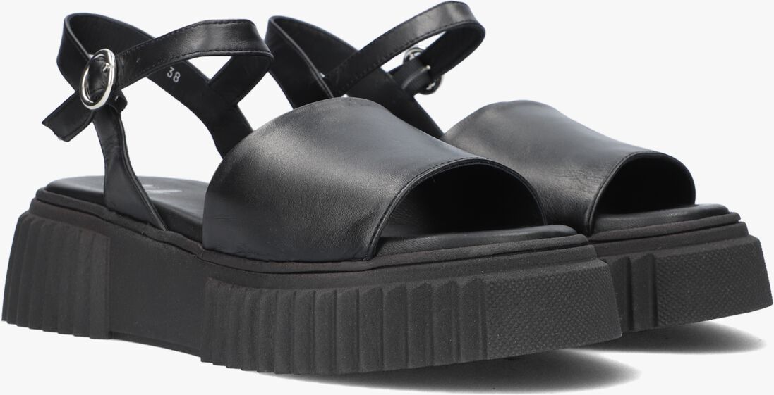 RED-RAG zwarte red-rag sandalen 79482
