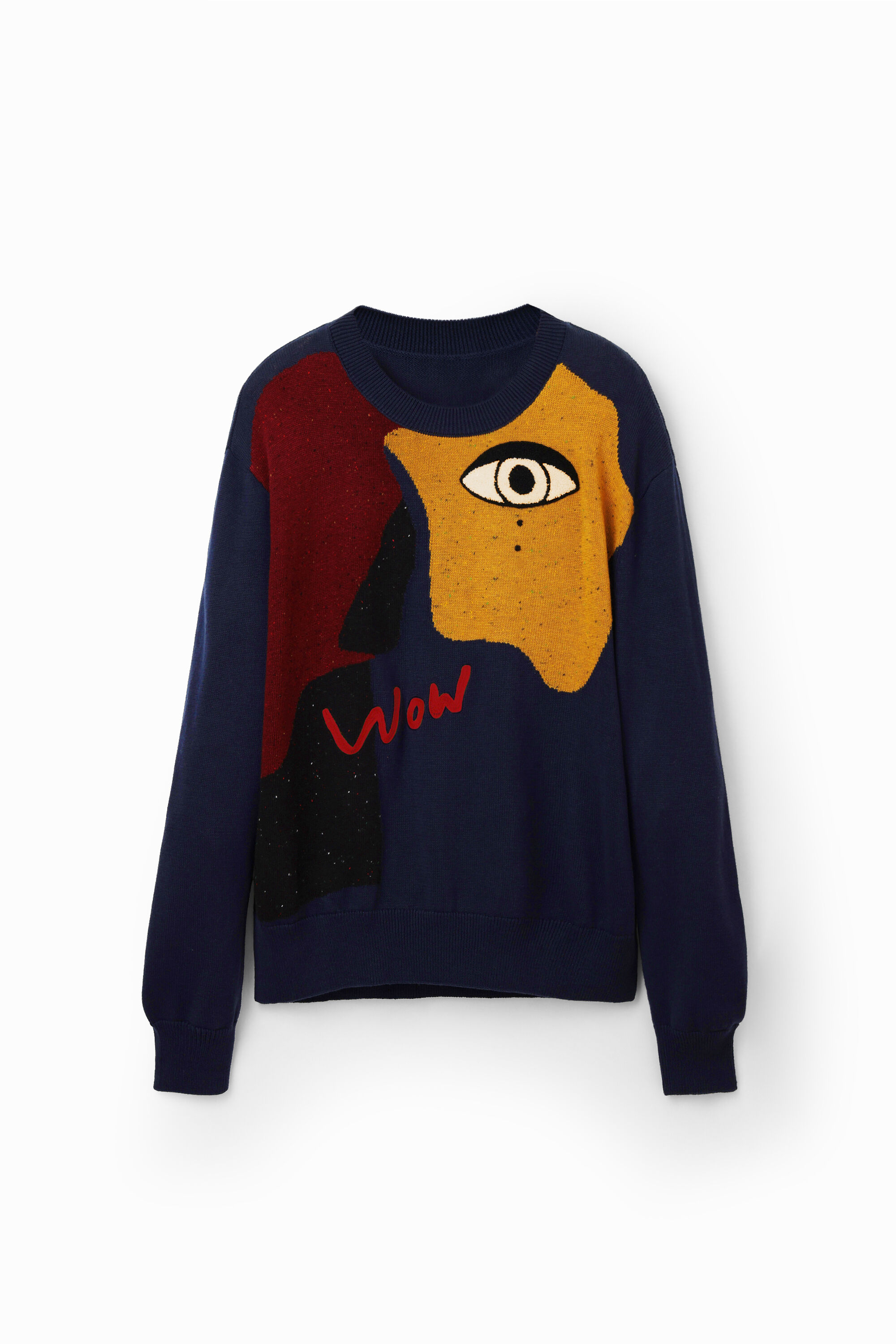Pull maille fine œil