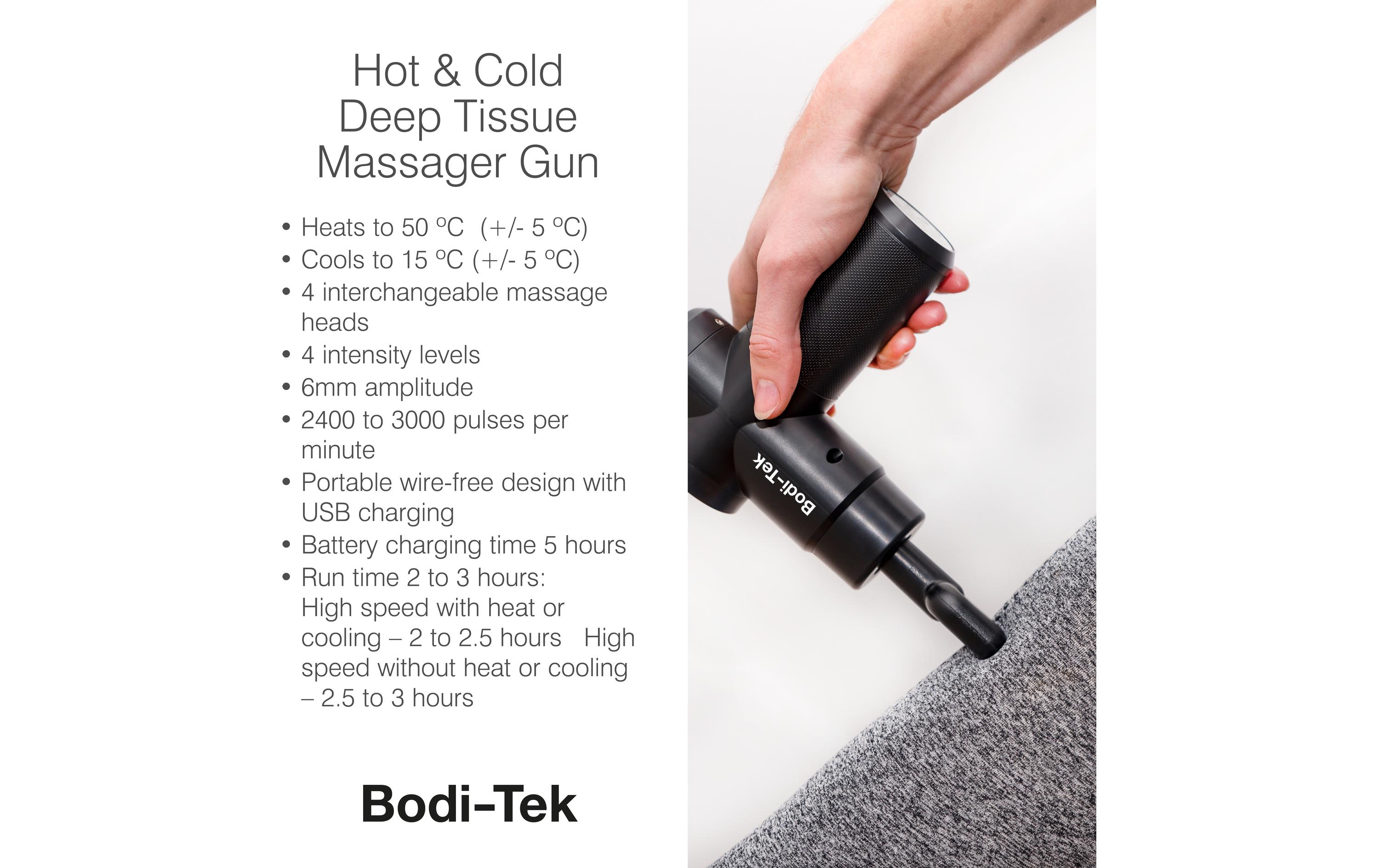 Massage Pistole Hot and Cold Deep Tissue<br>Massagegerät für Sportlerinnen und Sportler
