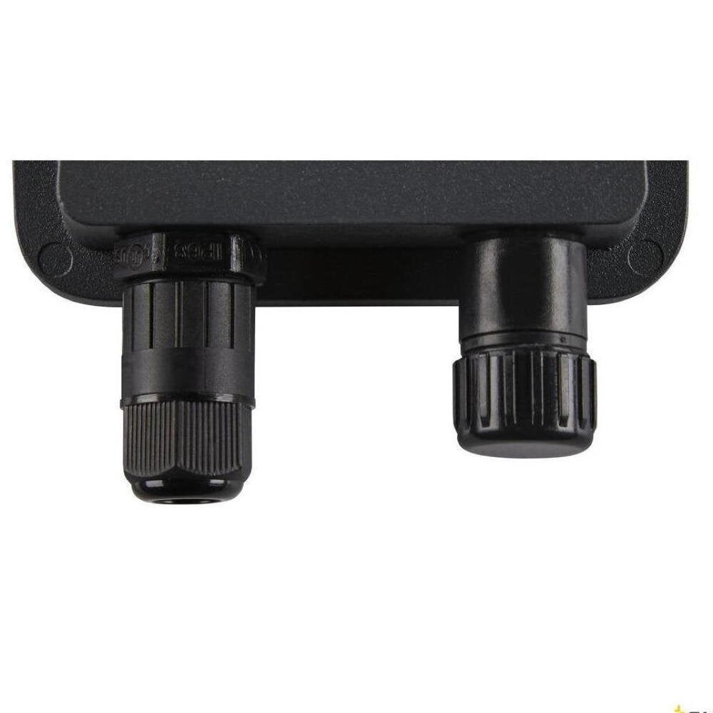 LED wand- en plafondlamp Floodi in antraciet 9,3W 1040lm IP65