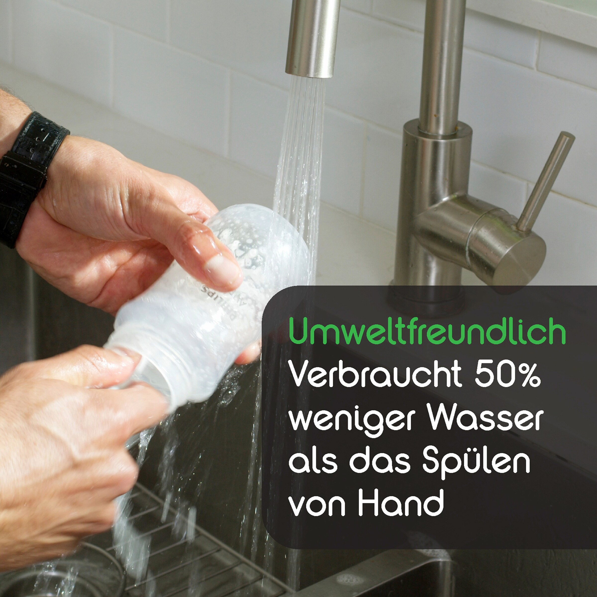 babybrezza Flaschenreiniger & Sterilisator Bottle Washer Pro