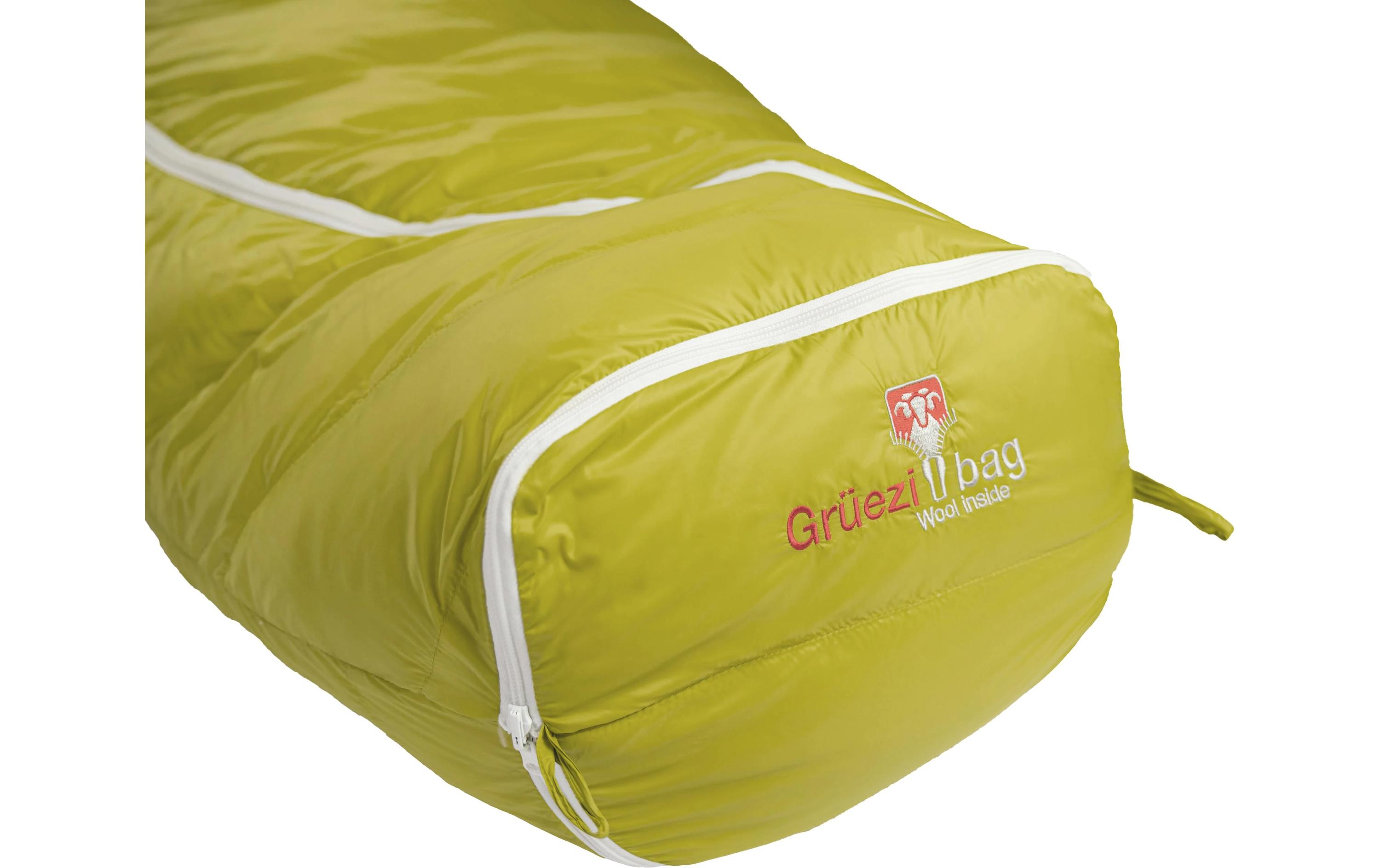 Kinderschlafsack Biopod DownWool KidsTeen Citron<br>Hochwertiger Jugendschlafsack