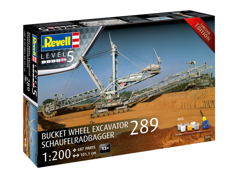 REVELL  05685 1:200 Schaufelradbagger 289 ab 13 Jahre