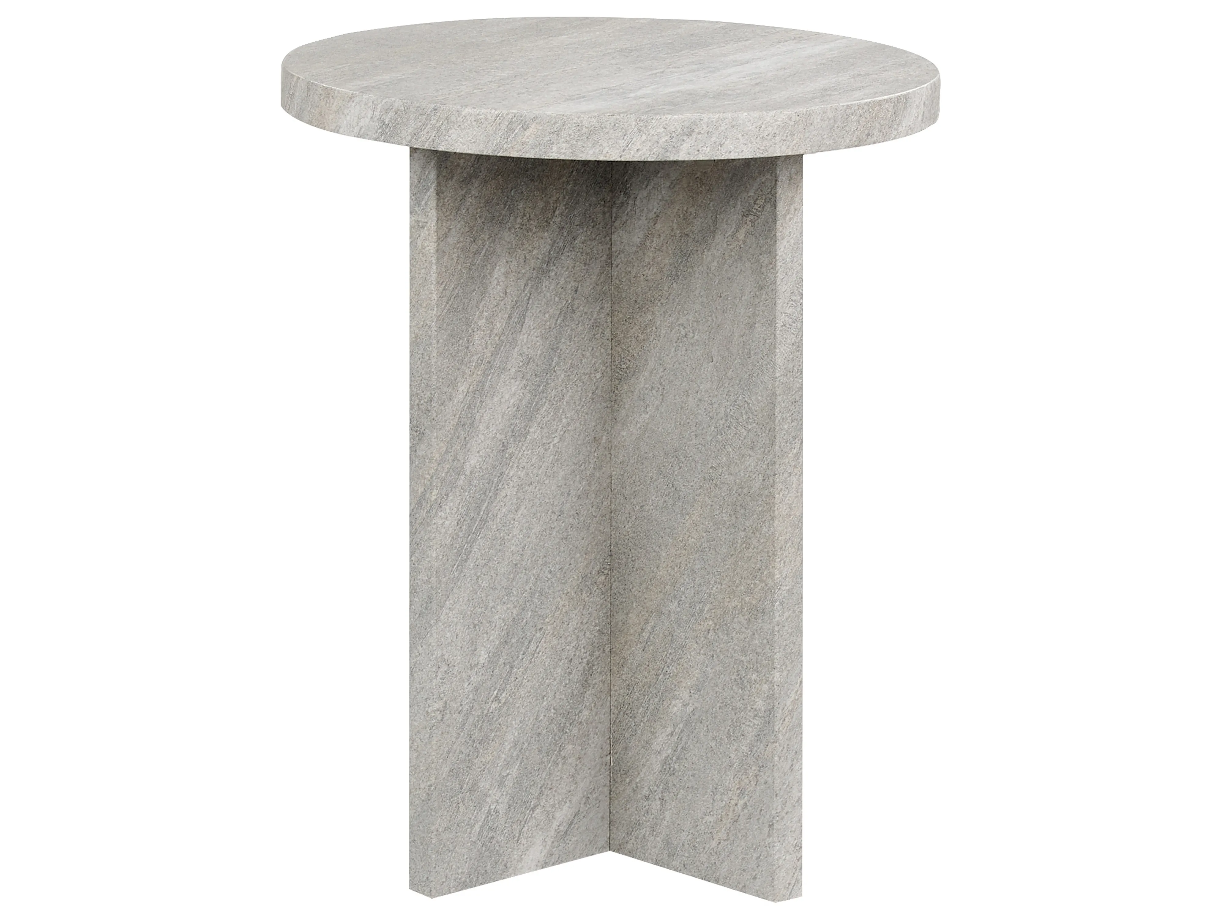 Bijzettafel STANTON Grijs beton-effect