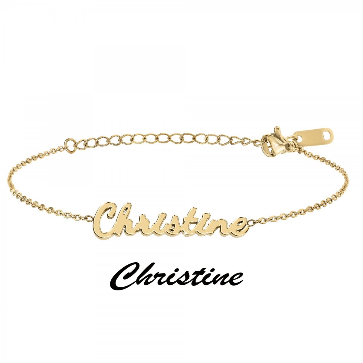 Christine - Bracelet prénom