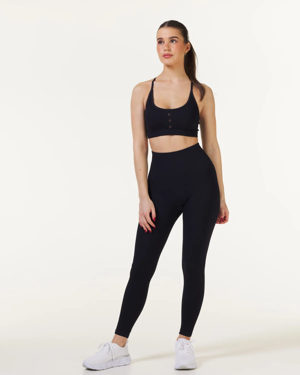 Bumpro Perfect Rib Tights Black