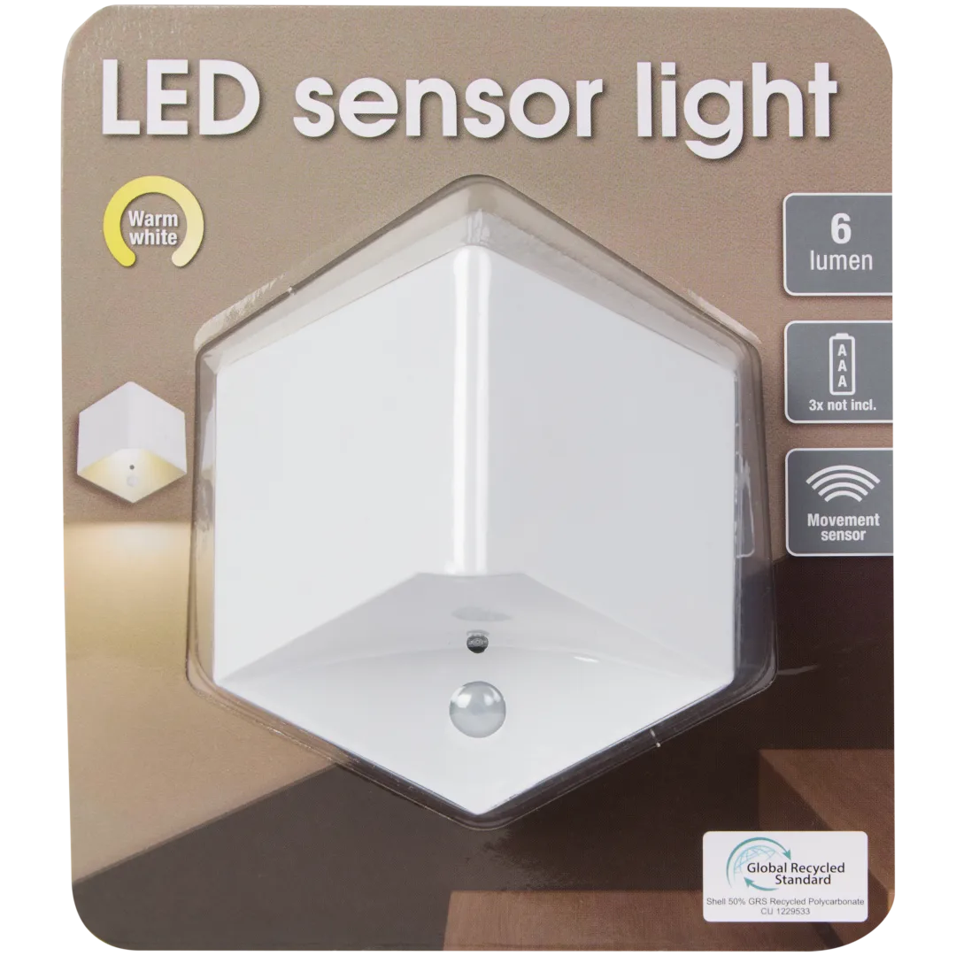 Sensorlamp 6 lumen | diverse varianten