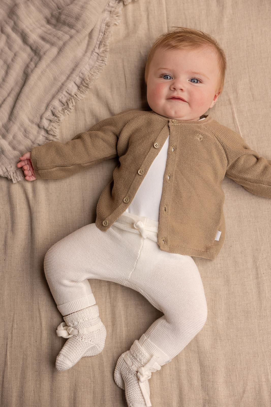Noppies Newborn Broek Grover - White