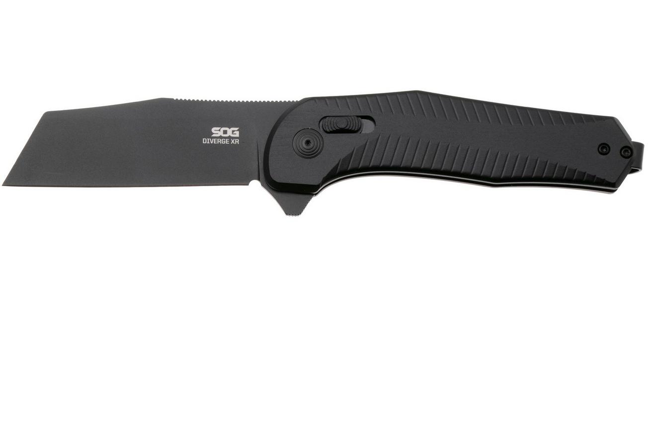 SOG Diverge XR 12-02-01-43, Black PVD D2, Black Aluminum zakmes
