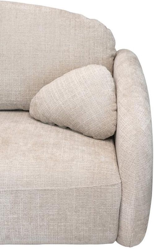 AVOLINE - Slaapbank - Beige - 3-zits - Chenille Stof