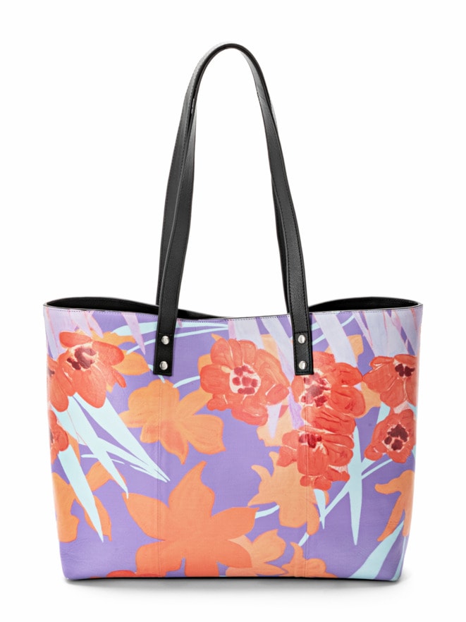 Leder Shopper