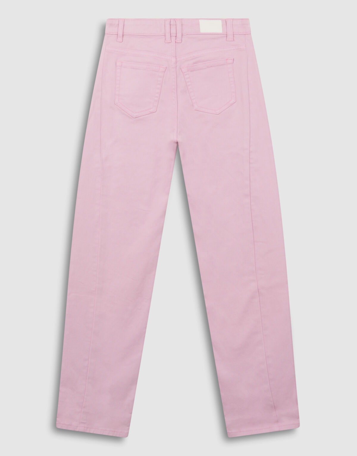 Barrel Fit Broek Lichtroze