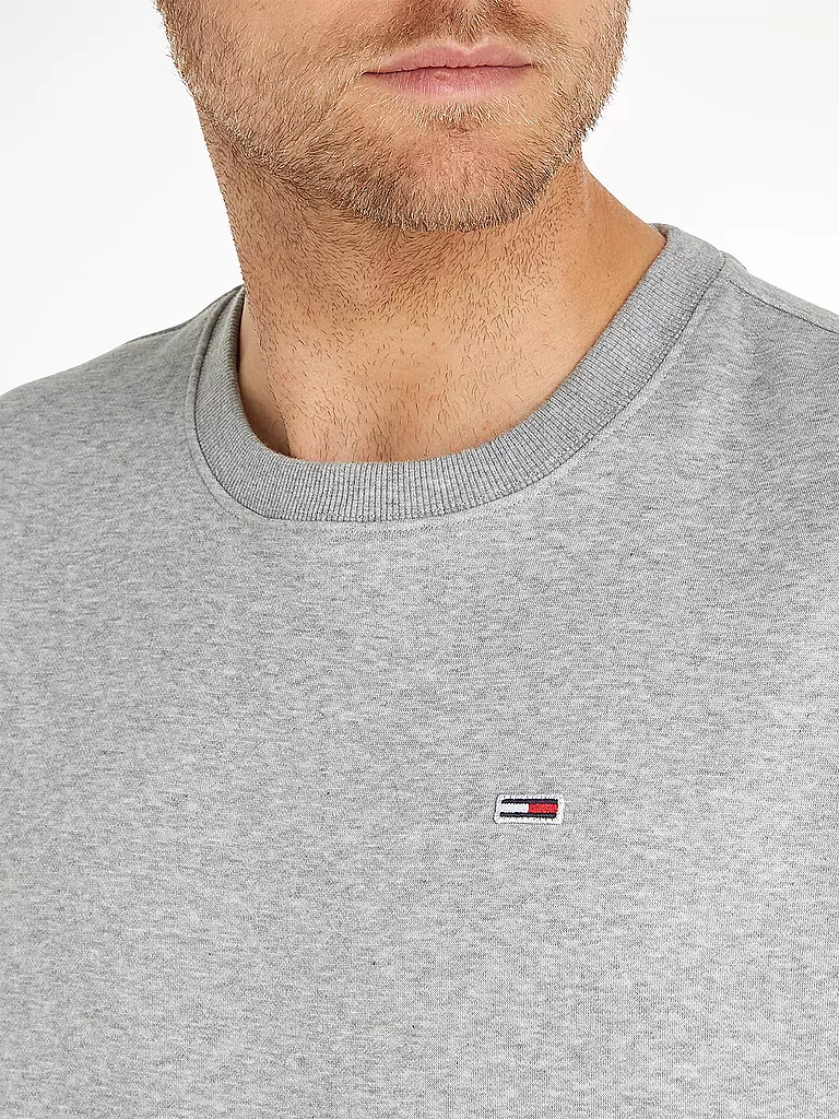TOMMY JEANS Sweater grau