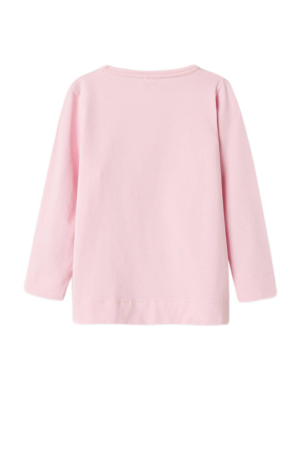 NAME IT longsleeve NMFODETTE met printopdruk lichtroze