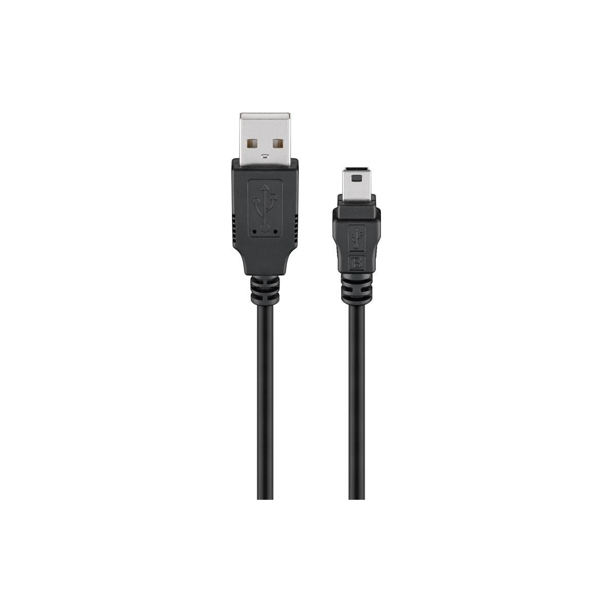 Goobay USB 2.0 Hi-Speed-kabel, svart