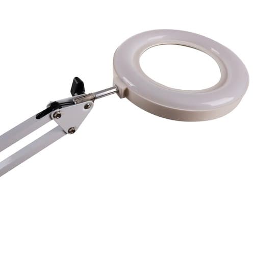 Skrivebordslampe Forstørrelsesglass med Klemme - LED Bordlampe