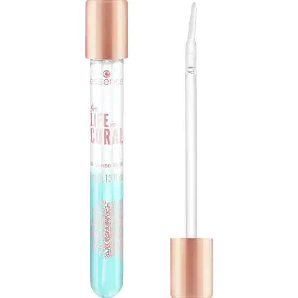 live LIFE in CORAL bi-phase lip oil - 01 Cute, Cuter, Corals!