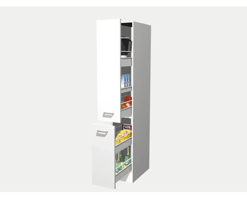 Flex Well Apothekerskast Wito BxDxH 30 x 57 x 200 cm wit mat gedemonteerd
