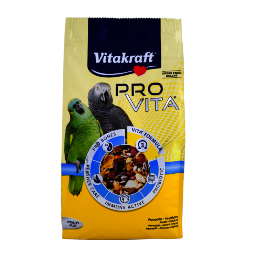 Mistura de cereais e sementes Vitakraft Pro Vita Parrot